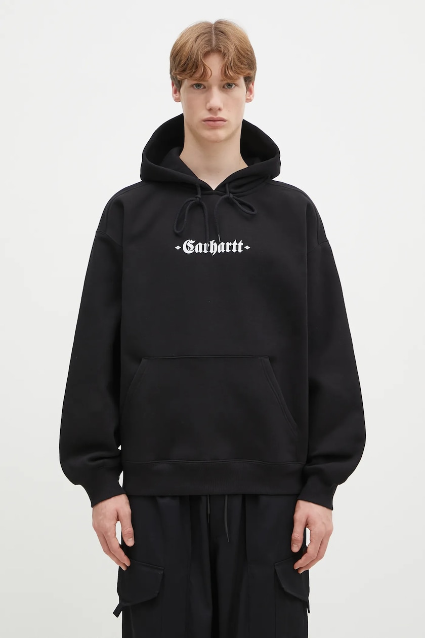 Carhartt WIP sweatshirt Pocket Sweat men's black color at PRM US Carhartt WIP sweatshirt Pocket Sweat men's black color at PRM US