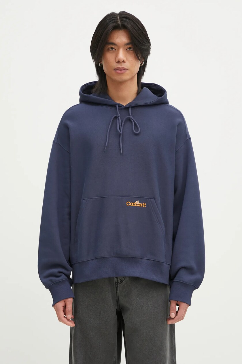 Carhartt WIP cotton sweatshirt Hooded Nelson Sweat I029963 Carhartt WIP cotton sweatshirt Hooded Nelson Sweat I029963