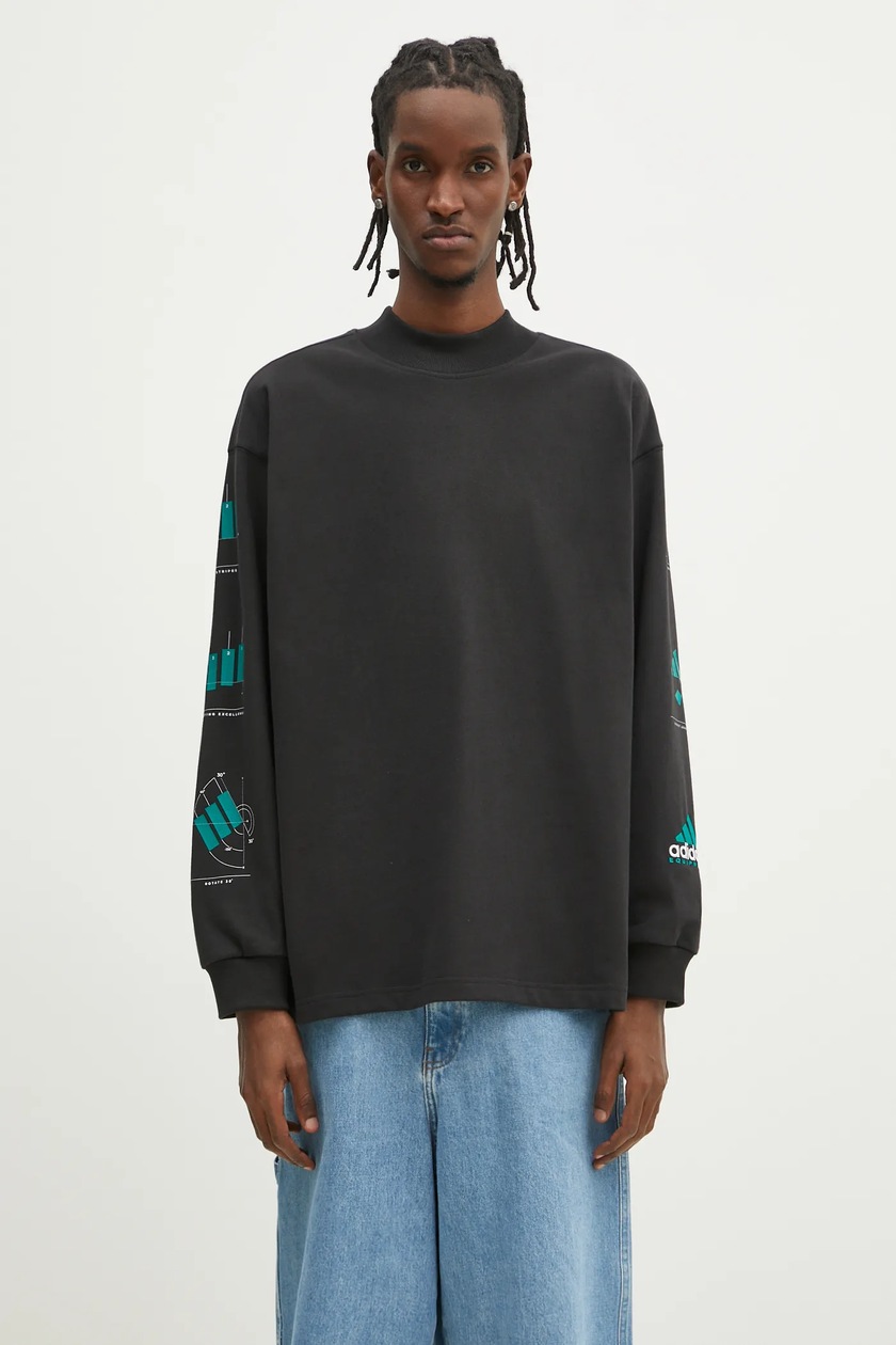 adidas Originals cotton sweatshirt EQT Gfx Tee Longsleeve PRM EU