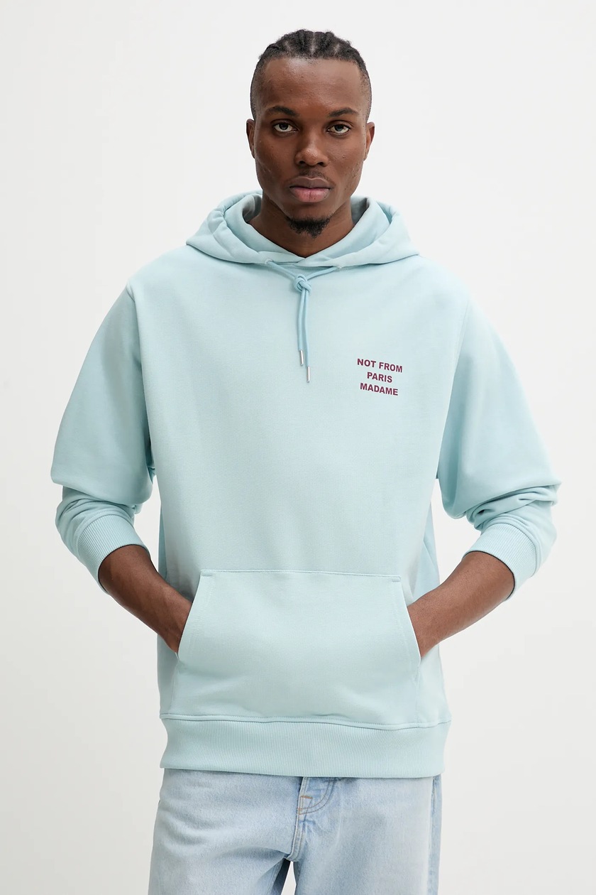 Drôle de Monsieur cotton sweatshirt Le Hoodie Slogan men's Drôle de Monsieur cotton sweatshirt Le Hoodie Slogan men's