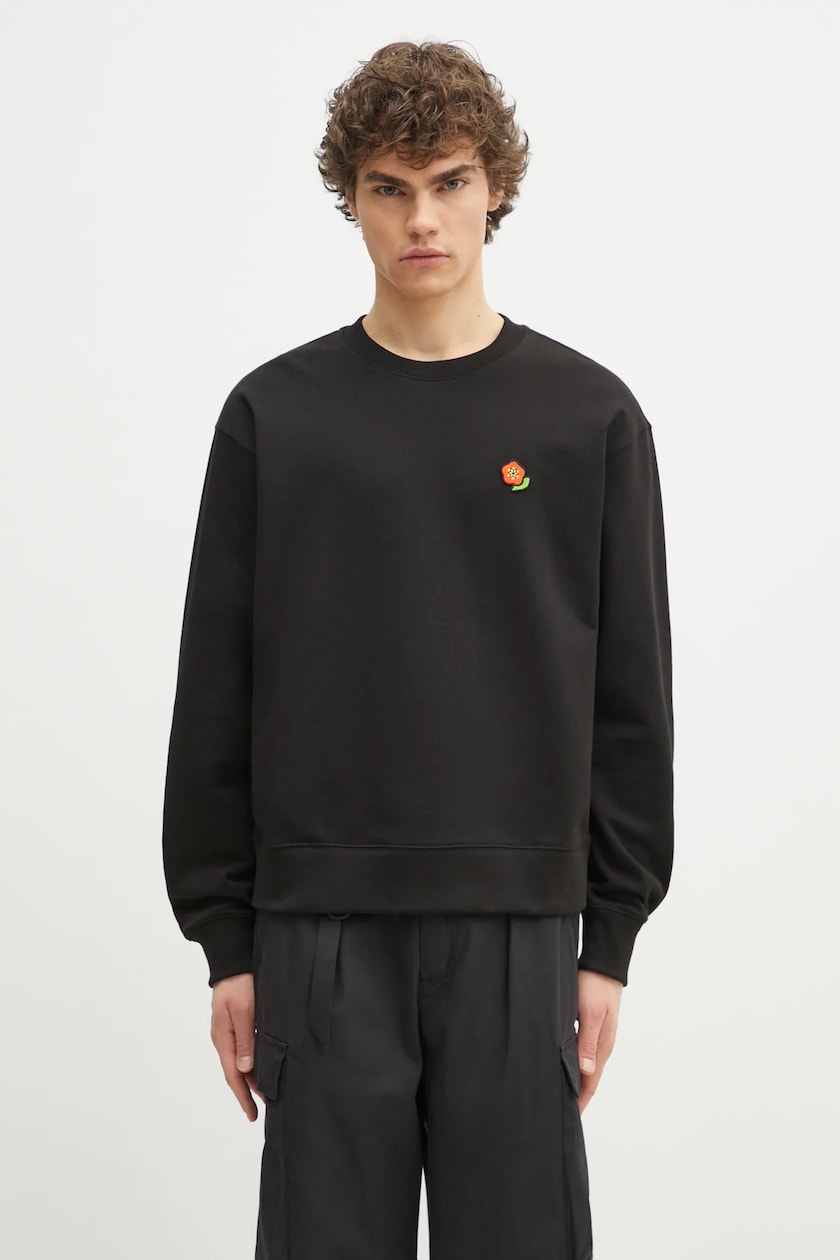 Kenzo cotton sweatshirt Tiger Varsity Slim Hoodie men's Kenzo cotton sweatshirt Tiger Varsity Slim Hoodie men's