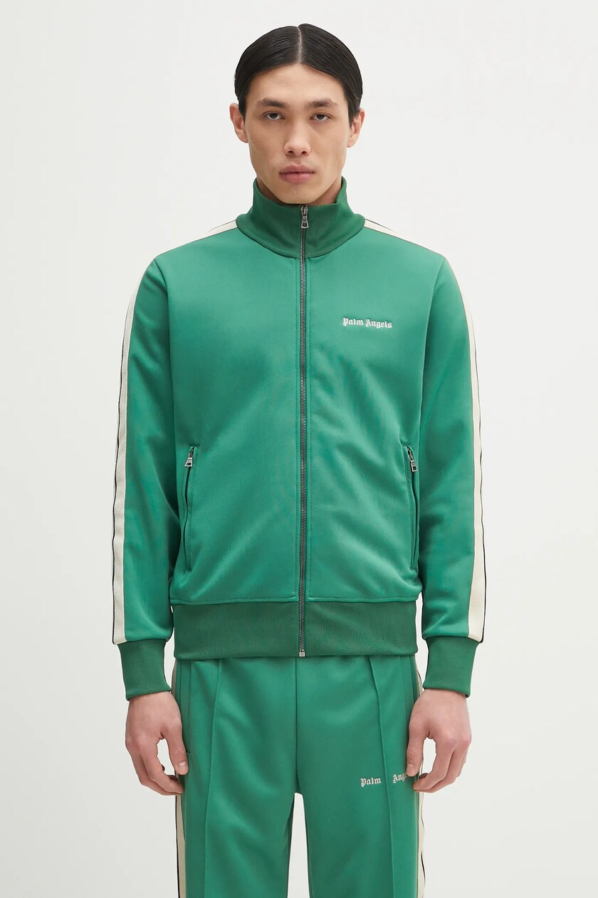 Needles sweatshirt Track Jacket men's green color OT226 at