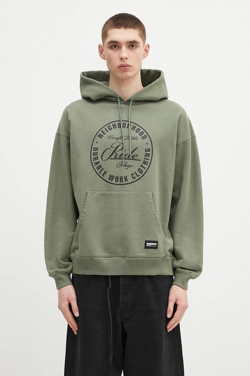 NEIGHBORHOOD cotton sweatshirt Classic Sweat Hoodie Ls PRM EU