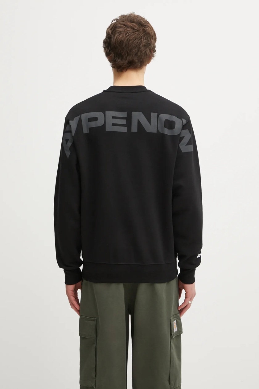 MM6 Maison Margiela cotton sweatshirt men's black color