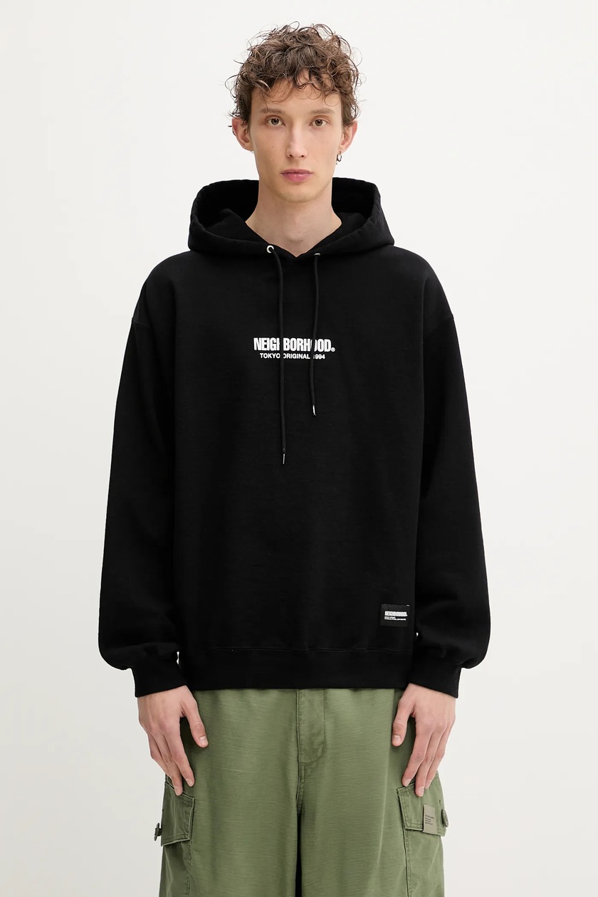 パーカー・フーディ Thom Krom SS25 MEN SWEATSHIRT PULLOVER HOODIE (MS183 BLACK) 25014466_55287027_600.jpg