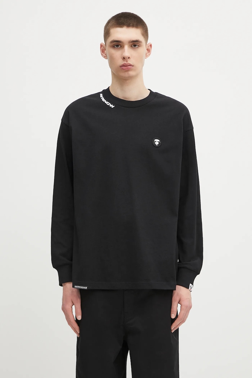 AAPE cotton longsleeve top Now Long PRM EU