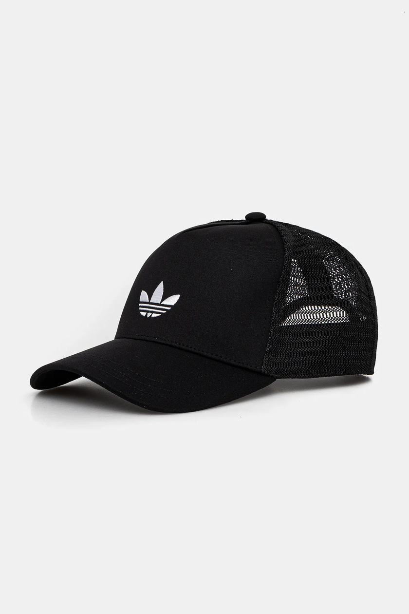 90s old adidas 鬼フェード cap トレフォイル cityboy Кепка adidas Originals цвет чёрный с аппликацией | ANSWEAR.ua