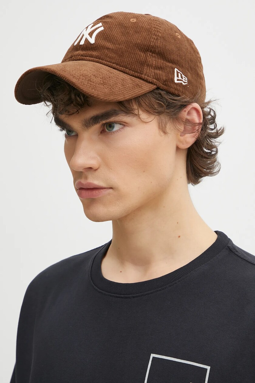 New Era baseball cap New York Yankees brown color 60364183