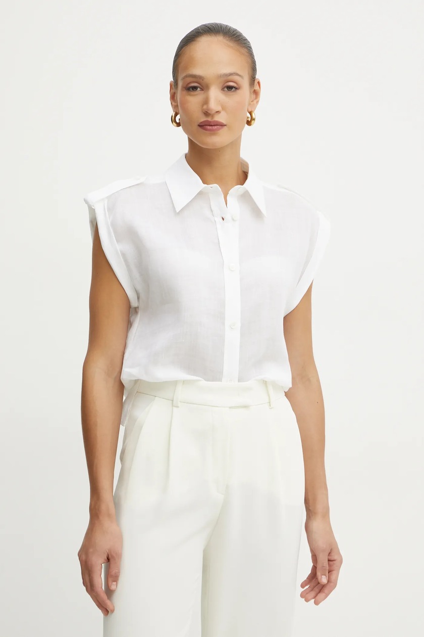 Chemise Femme LUISA SPAGNOLI En Viscose/rayon - Taille M, Verte, Occasion En Très Bon état, Style élégant Et Confortable