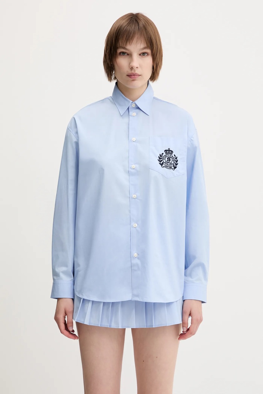 Sporty & Rich cotton shirt SRC Embroidered Button Down PRM EU
