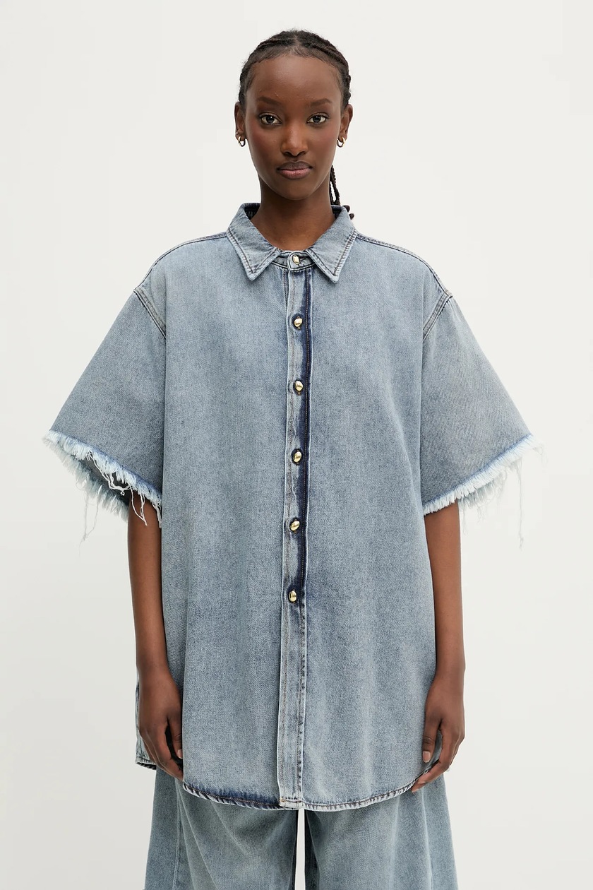 DARKPARK 売れ筋商品|||ダークパーク シャツ トップス レディース Denim shirts Pink DARKPARK Women's Shirts on PRM US