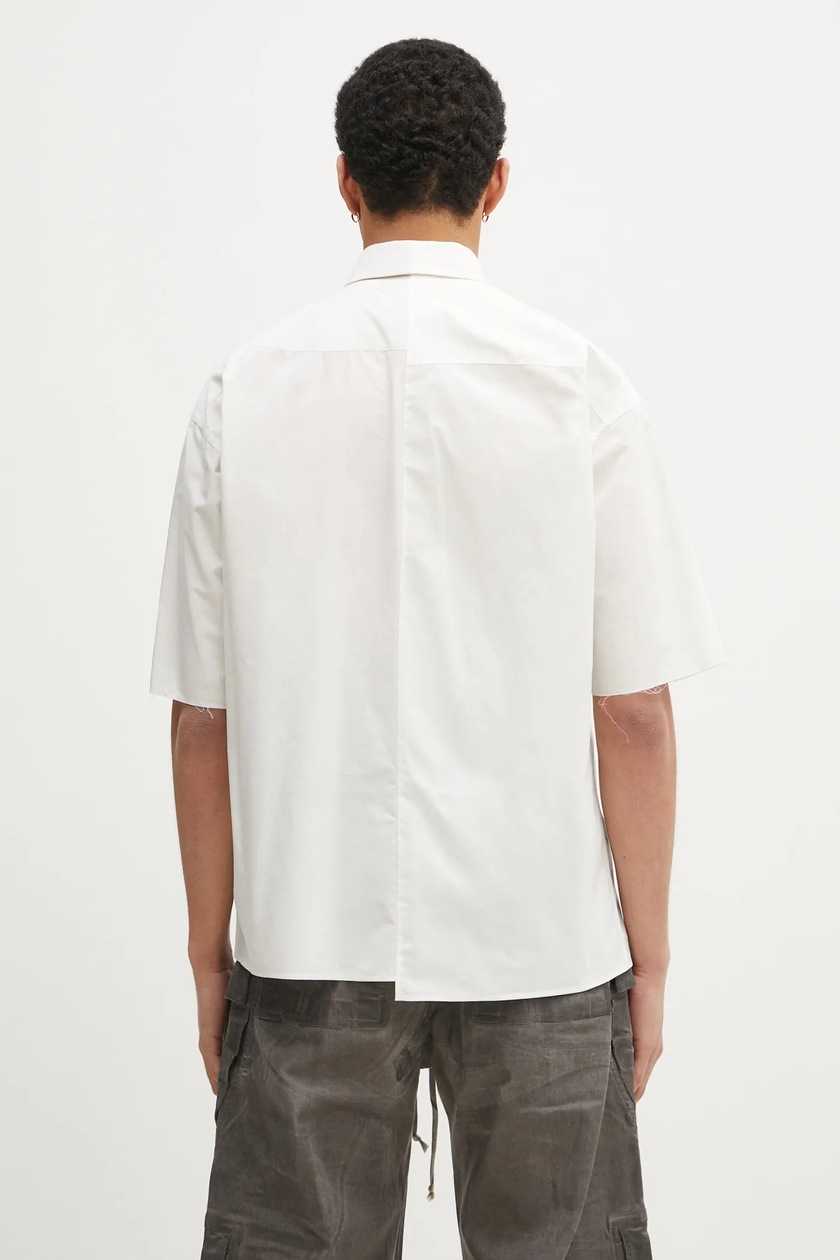 MM6 Maison Margiela cotton shirt men's beige color relaxed