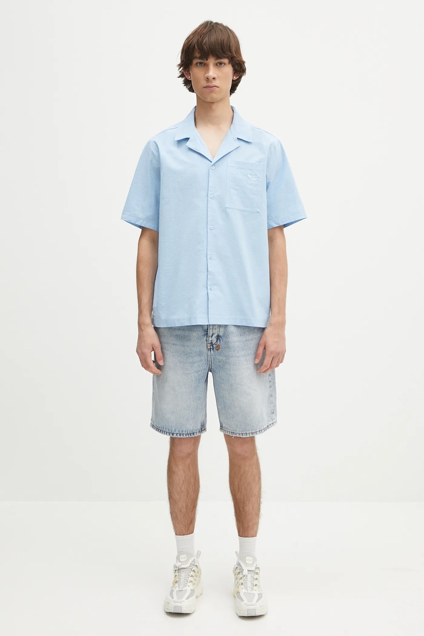 トップス Layering Short Sleeve Shirt Cotton-Short-Sleeve-Cropped-