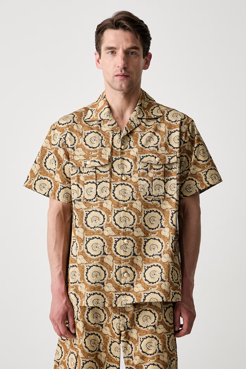 Columbia shirt Landroamer Twill Shirt men's brown color regular Columbia shirt Landroamer Twill Shirt men's brown color regular