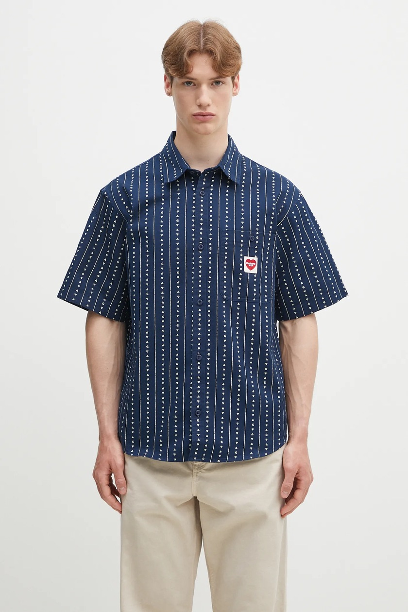 Carhartt WIP cotton shirt S/S Drewe Shirt PRM EU