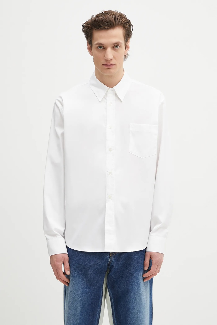 Tシャツ・カットソー OUR LEGACY FW25 CLASSIC SHIRT (COCSWS WHITE) Our Legacy Classic Shirt - White - Women | COCSWSSILK