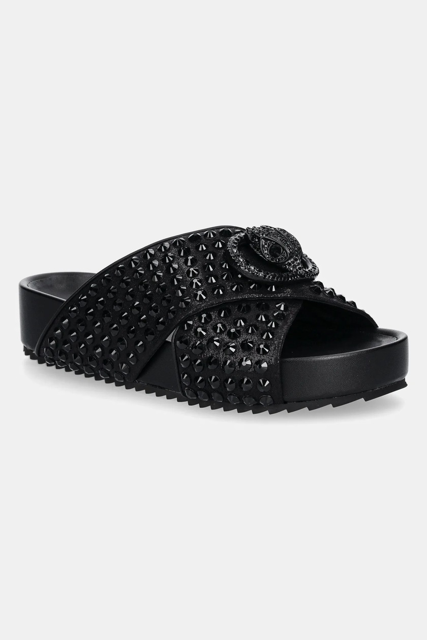 Kurt Geiger London klapki Chelsea Cross Strap Dr damskie