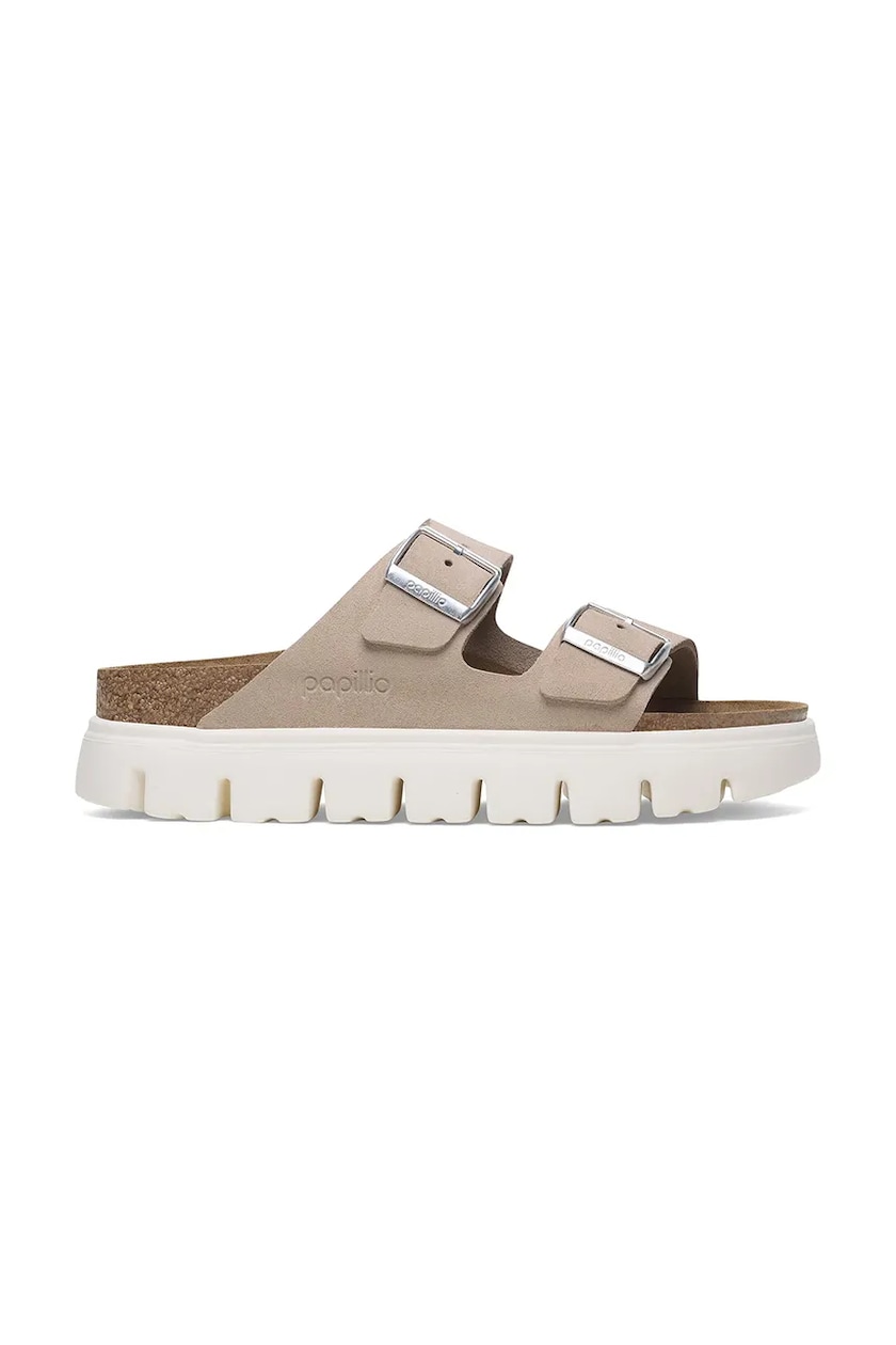 Birkenstock klapki zamszowe Birkenstock x Papillio Arizona Birkenstock klapki zamszowe Birkenstock x Papillio Arizona