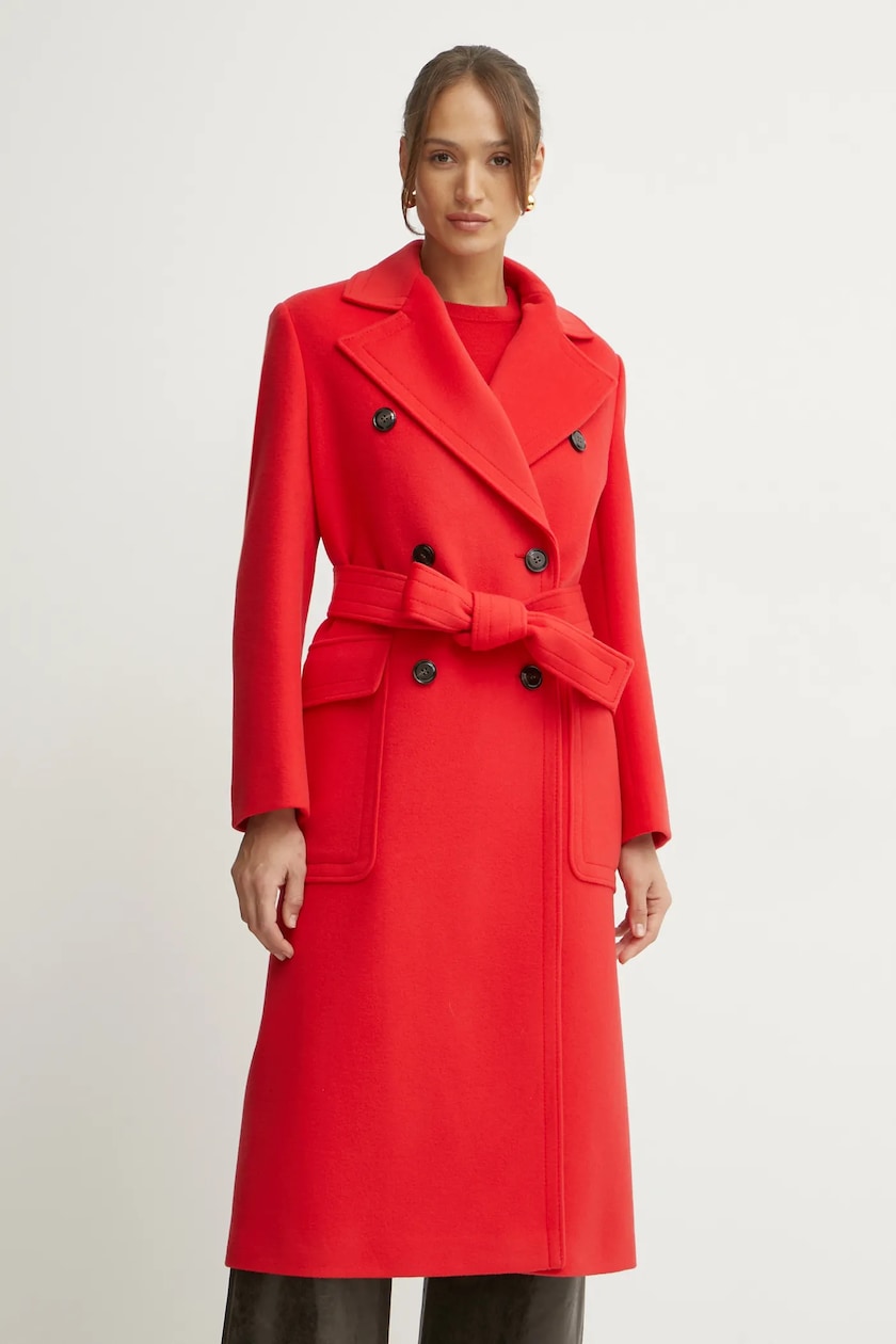 Red Cappotto Rosso Bonprix Incantevole Cappotto Corto In Bouclé Dallo Stile Classico