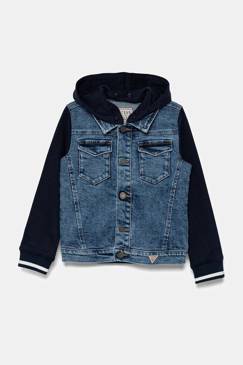 Jeans Giubbotto Guess Reversibile Guess Giacca Jeans Bambino/a
