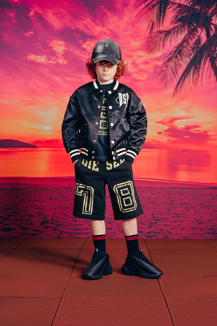 Diesel giacca bomber bambini JSTART JACKET