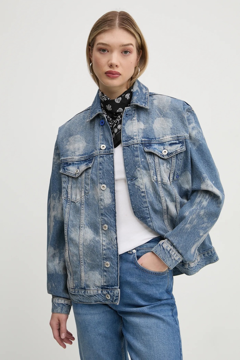 karl lagerfeld ジーンズ　ジャケット Karl Lagerfeld Jeans デニムジャケット | ブルー | FARFETCH JP