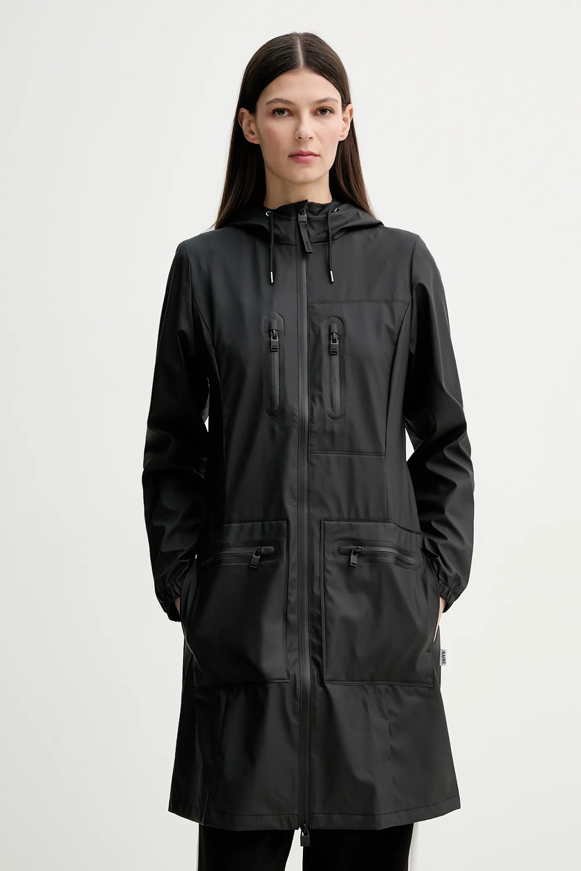 MSGM｜ (3841MDM84C 257140 01) MSGM｜ (3841MDM84C 257140 01) Black Drawstring Shirt by MSGM