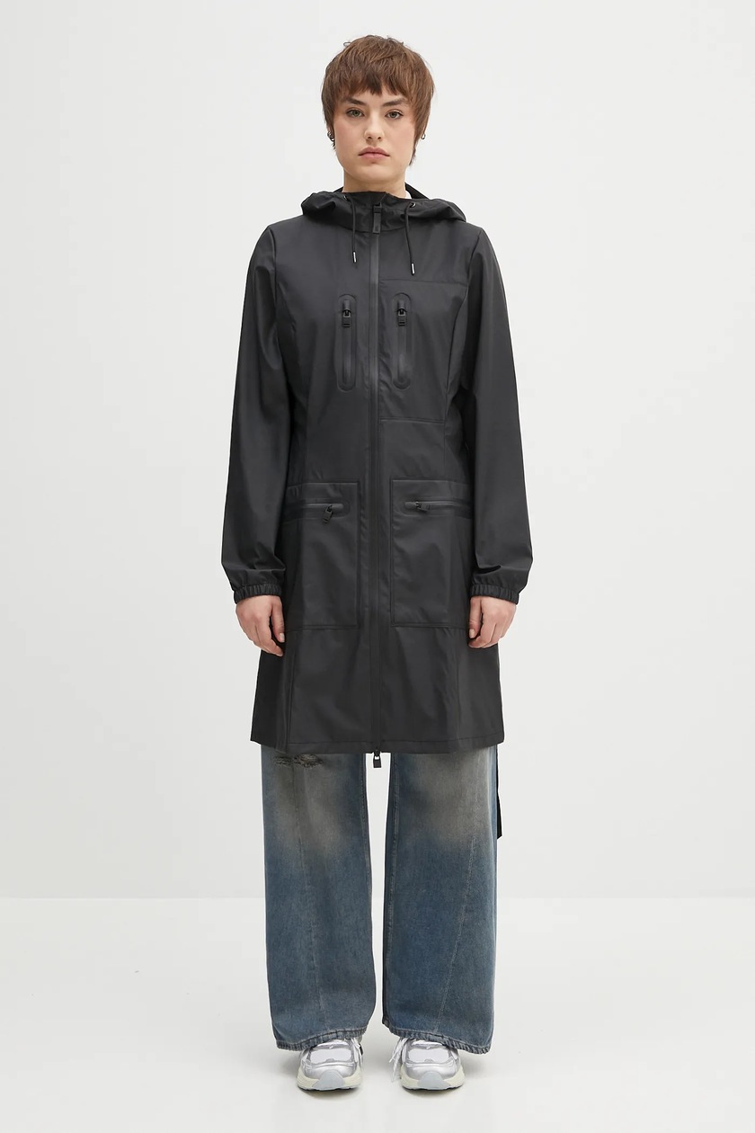 Nanushka wool coat PACEY brown color NW24FWJK39976 at PRM US