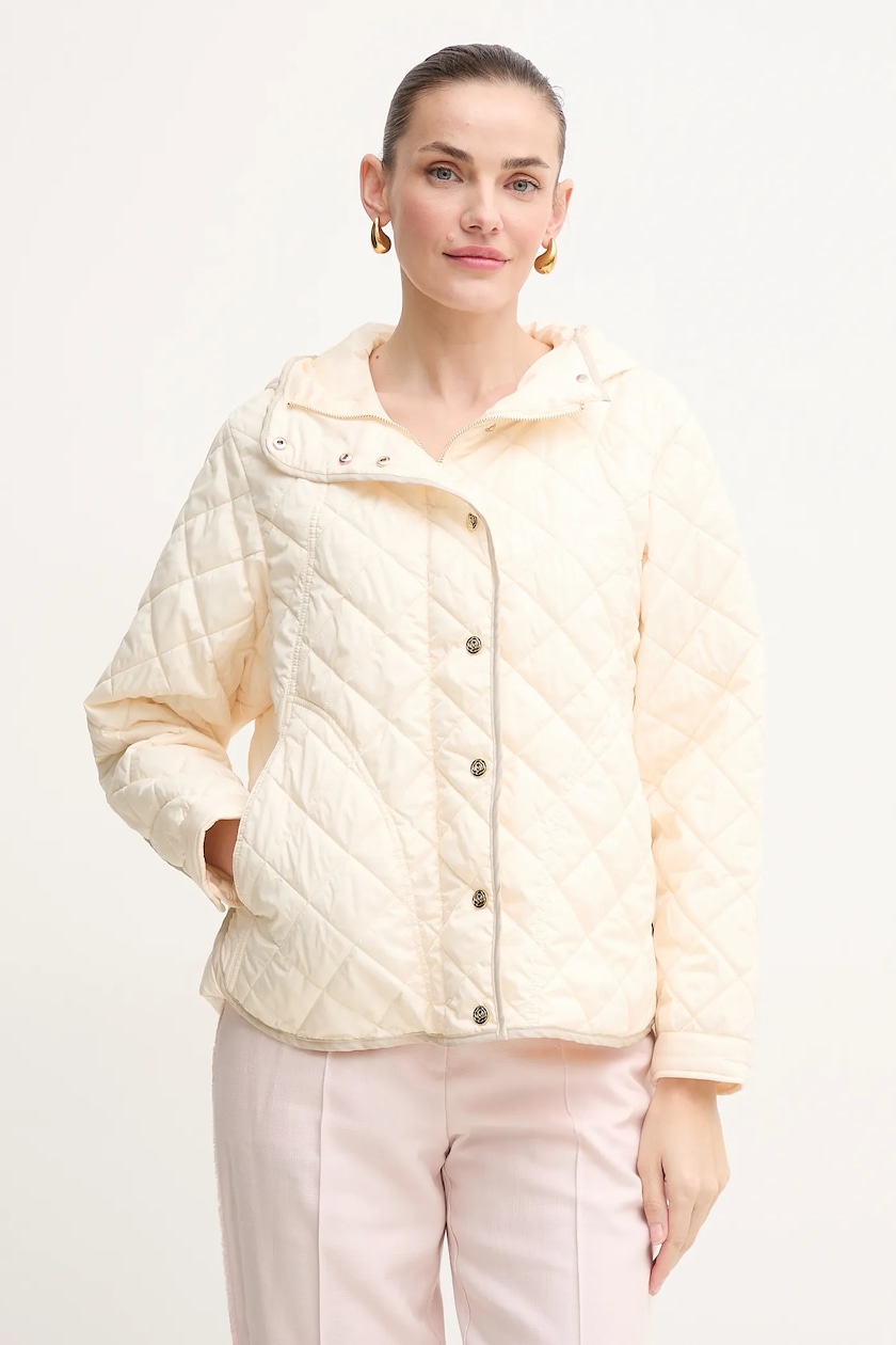 アウターその他 MARELLA Women Outer 2513041048200 001 Beige Marella kurtka z domieszką lnu GILDA kolor beżowy
