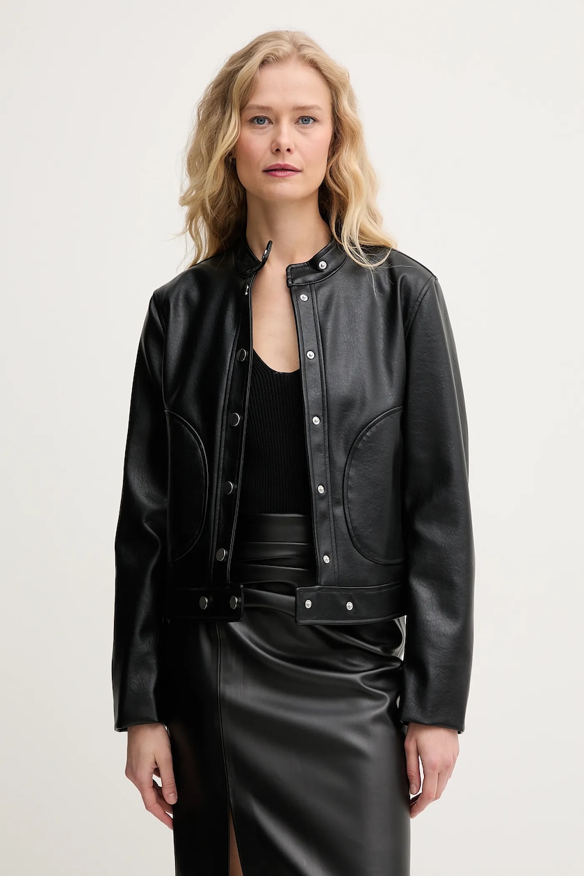 Leather Jacket Giacca Sisley Sisley Giacca Di Transizione Sisley