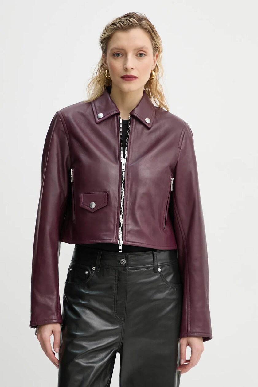Alpha Industries bomber jacket MA-1 OS Velvet women's maroon