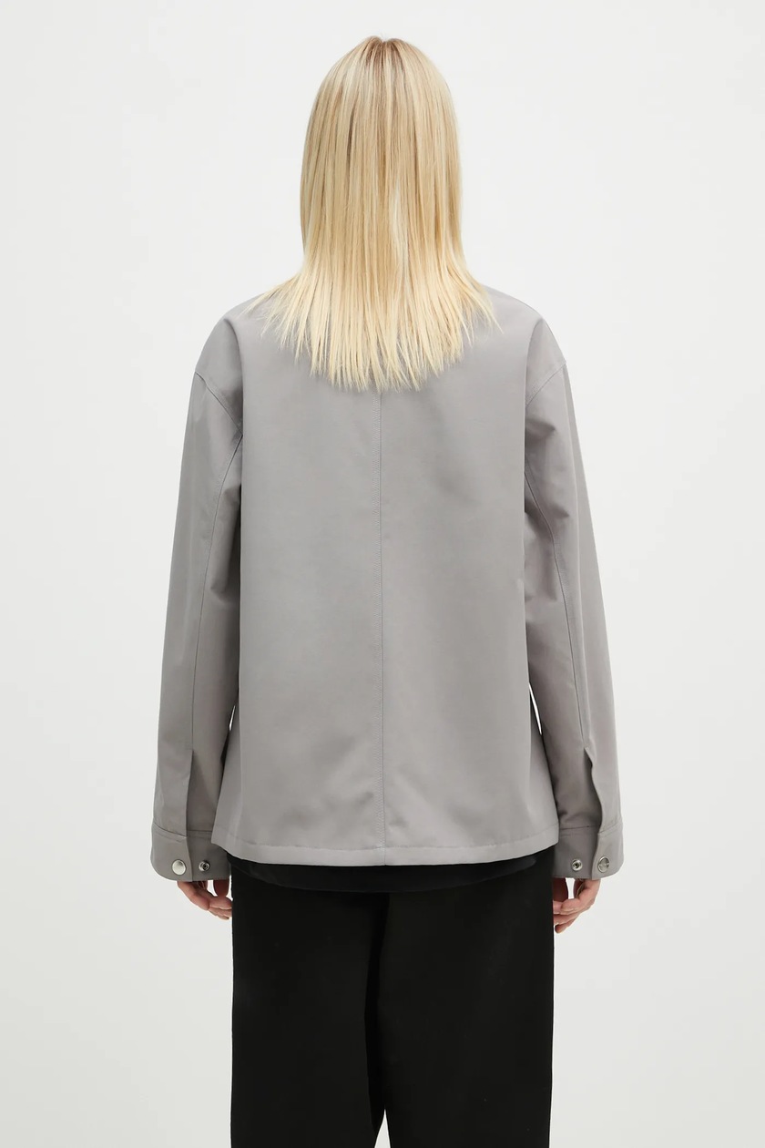 Carhartt WIP jacket Clapton Jacket women's gray color