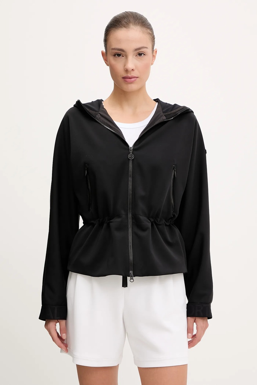 Puma kurtka puchowa kolor czarny przejściowa 685234