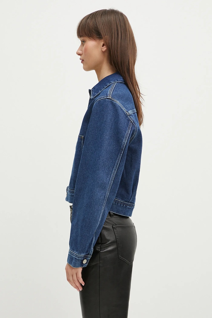 Carhartt WIP denim jacket Arca Jacket blue color I034874 at Carhartt WIP denim jacket Arca Jacket blue color I034874 at