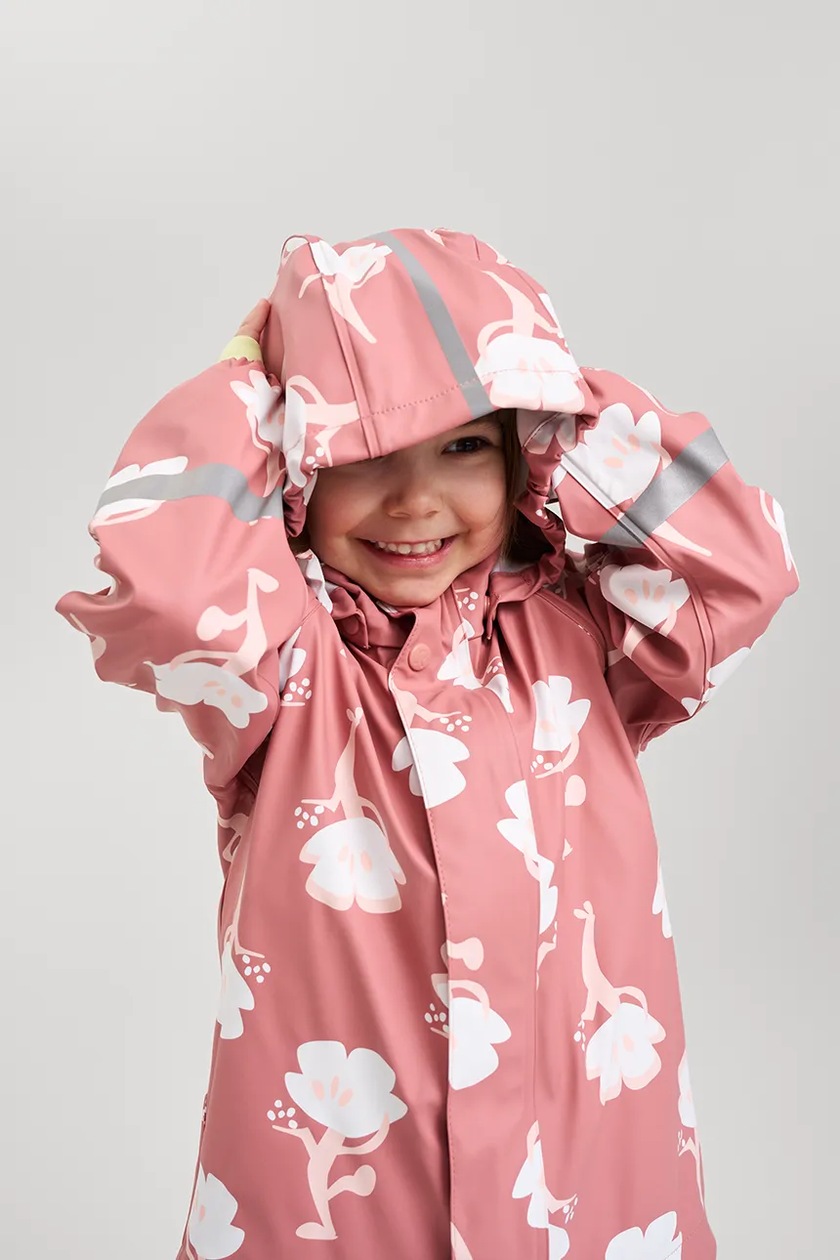 Reima Vesi Giacca Impermeabile Per Bambini - Unisex, Leggera Con Cuciture Saldate, Cappuccio Rimovibile, Dettagli Riflettenti, Ideale Per Gioco Sotto La Pioggia - 2
