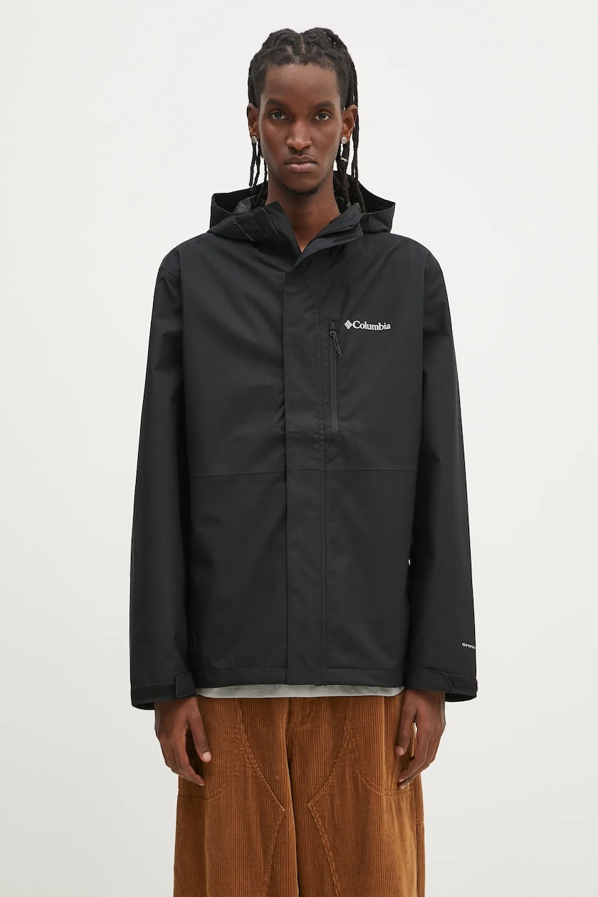 Columbia windbreaker Challenger FZ black color 2071553 at PRM US Columbia windbreaker Challenger FZ black color 2071553 at PRM US