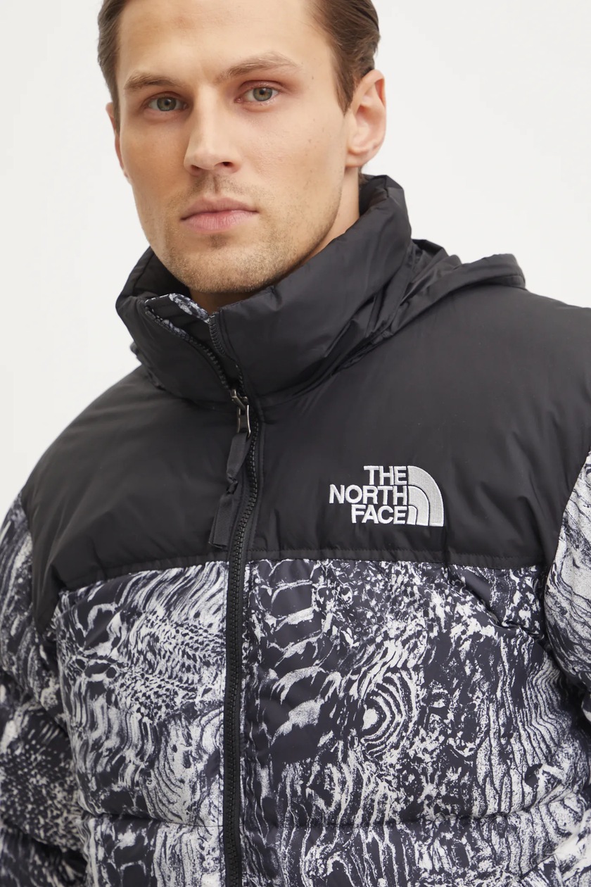 The North Face geaca 1996 Retro Nuptse barbati, culoarea negru, de