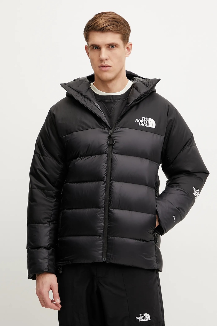 The North Face kurtka puchowa męska kolor czarny przejściowa
