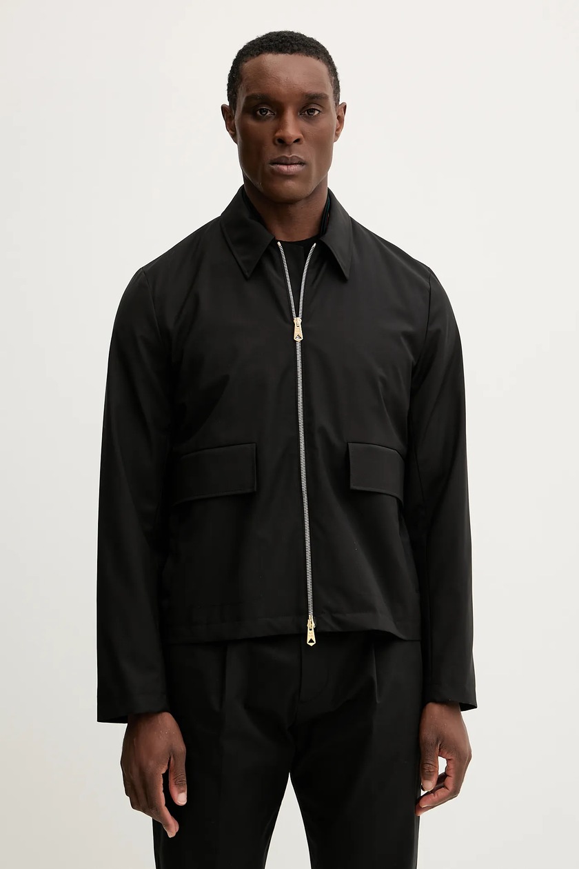 hana② Пухова куртка adidas чоловіча колір чорний зимова | ANSWEAR.ua