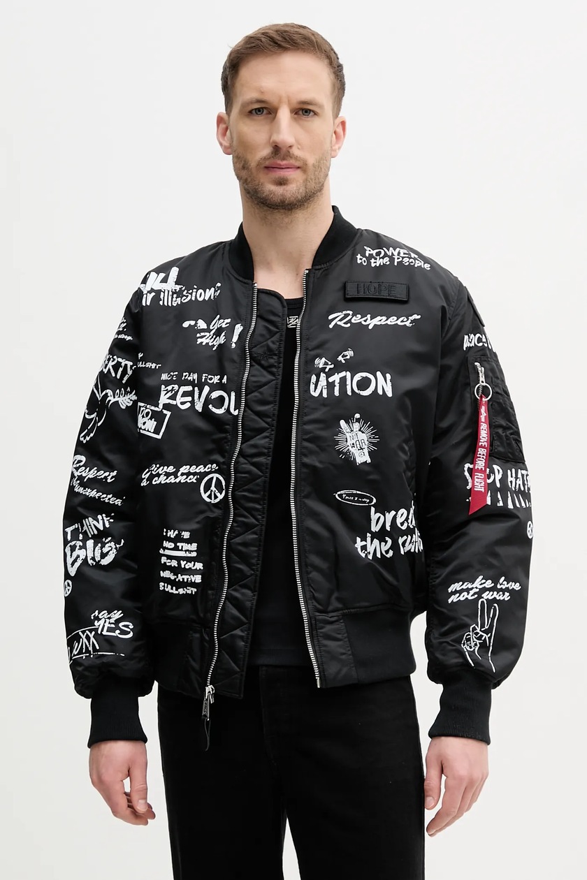 Versace Jeans Couture kurtka skórzana męska kolor czarny