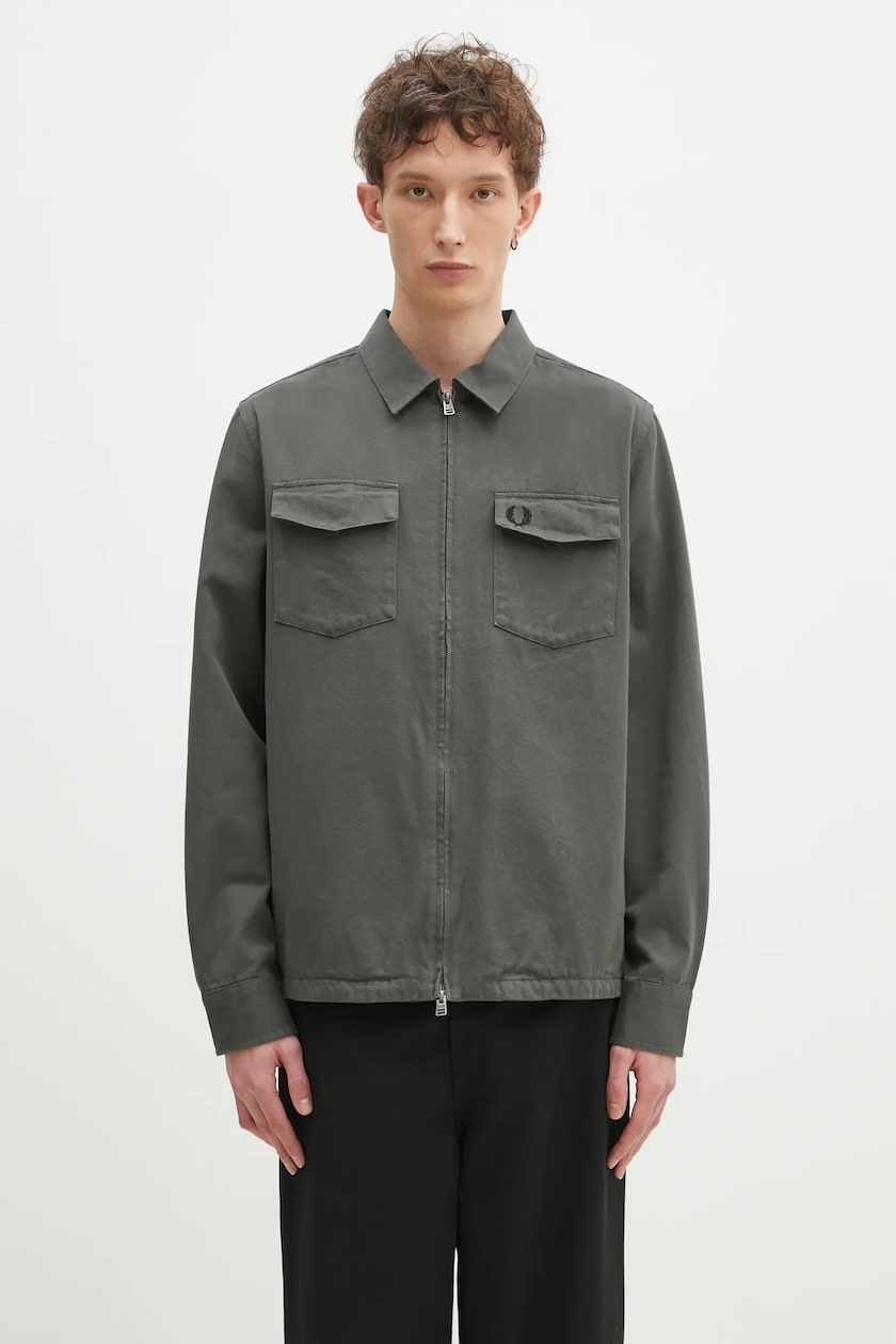 Fred Perry jacket The Caban Jacket PRM EU Fred Perry jacket The Caban Jacket PRM EU