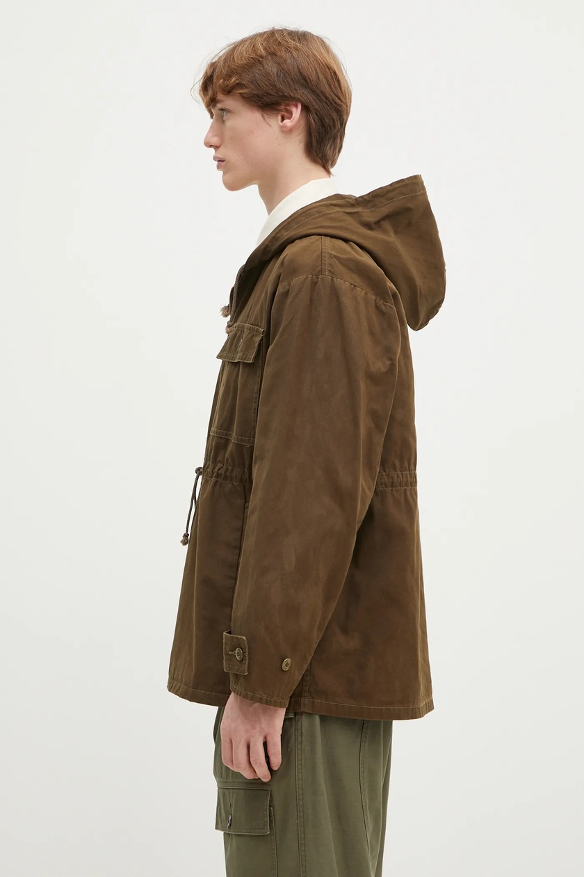 【L】 HUMAN MADE MOUNTAIN PARKA HM29JK025 Human Made jacket Mountain Parka green color HM29JK025 at PRM US