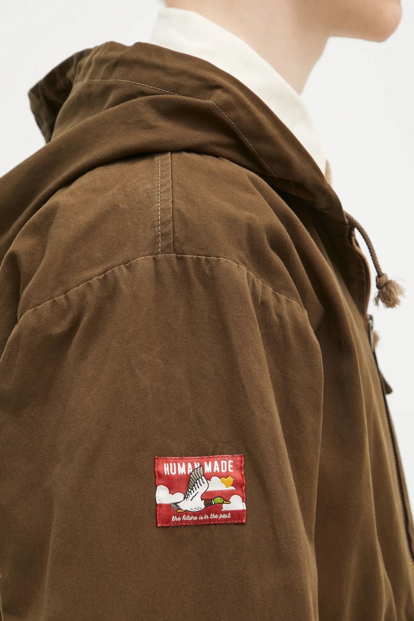 Human Made jacket Mountain Parka green color HM29JK025 at PRM US