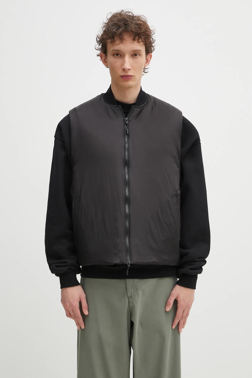 NEIGHBORHOOD vest Padded Work Vest men's black color 241TSNH NEIGHBORHOOD vest Padded Work Vest men's black color 241TSNH