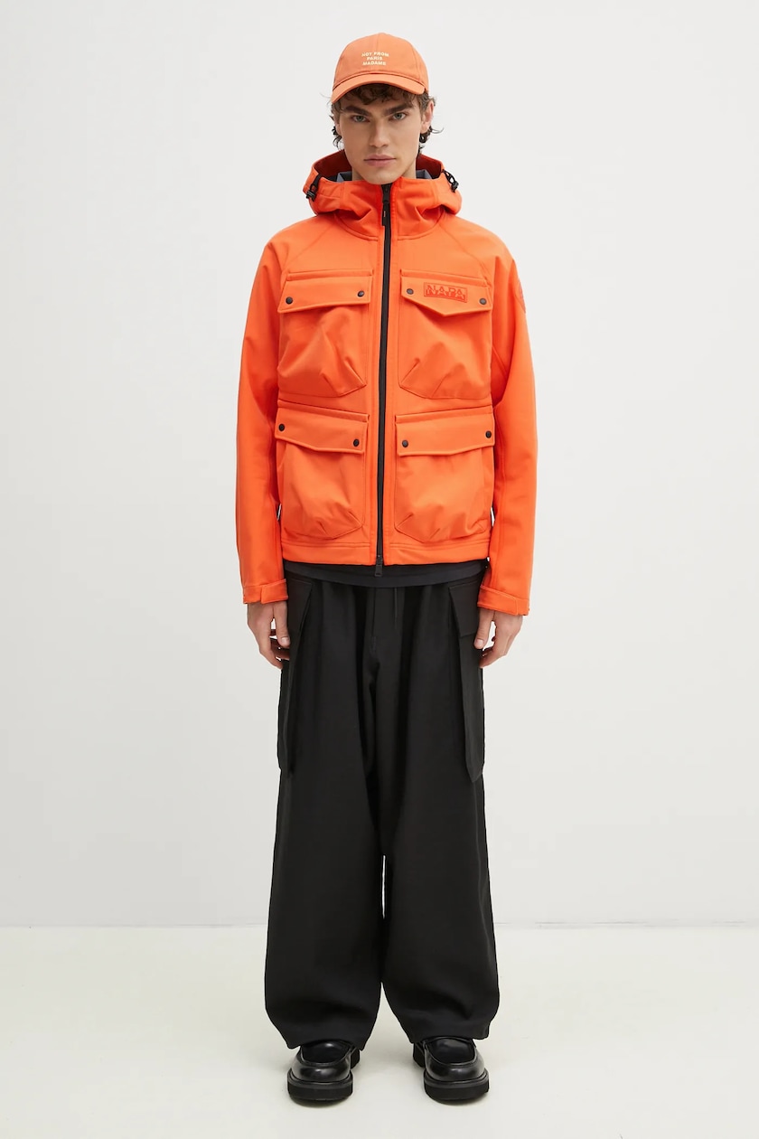 Napapijri jacket A-Rivalto orange color NP0A4ICPA001 at PRM US Napapijri jacket A-Rivalto orange color NP0A4ICPA001 at PRM US