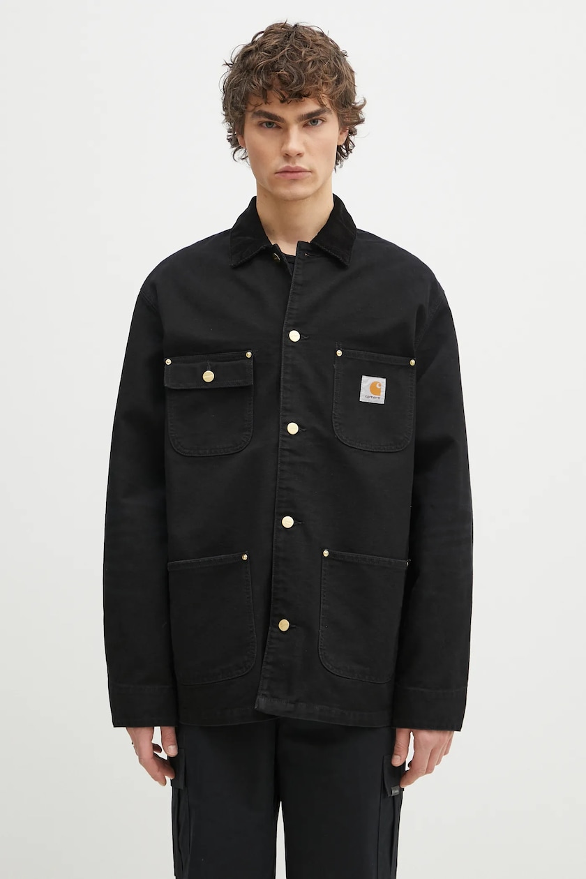 Carhartt WIP wool blend jacket Truman Coat brown color Carhartt WIP wool blend jacket Truman Coat brown color