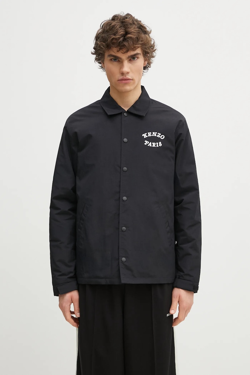 Kenzo jacket black color FF55BL0629NG.99 at PRM US Kenzo jacket black color FF55BL0629NG.99 at PRM US