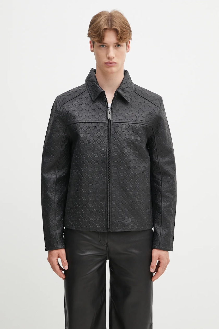 MM6 Maison Margiela jacket Sportsjacket men's black color MM6 Maison Margiela jacket Sportsjacket men's black color