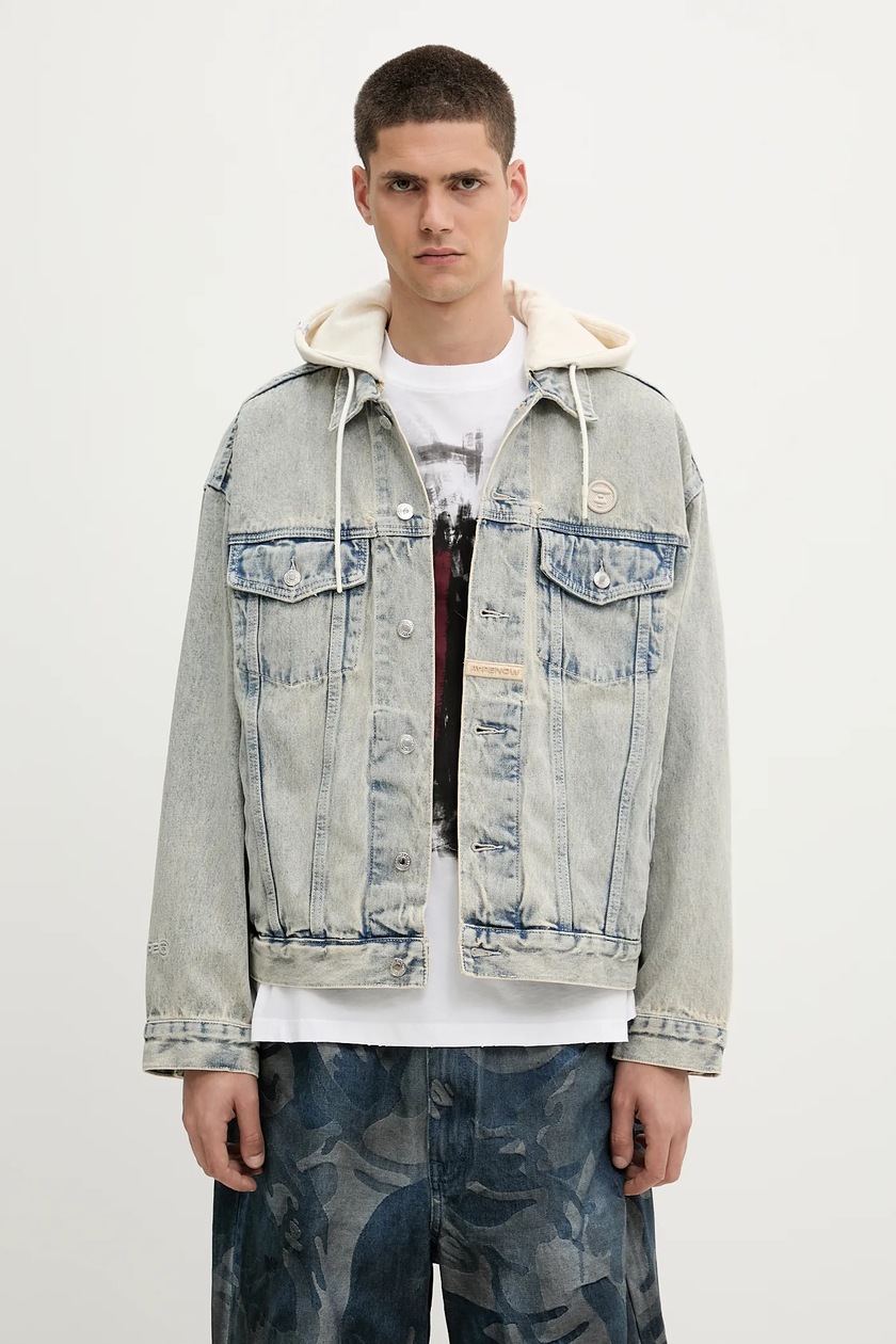 ジャケット・アウター Adidas DENIM FIREBIRD TRACKTOP JC6233 adidas Originals Adicolor Denim Firebird Track Top For Men JC6233