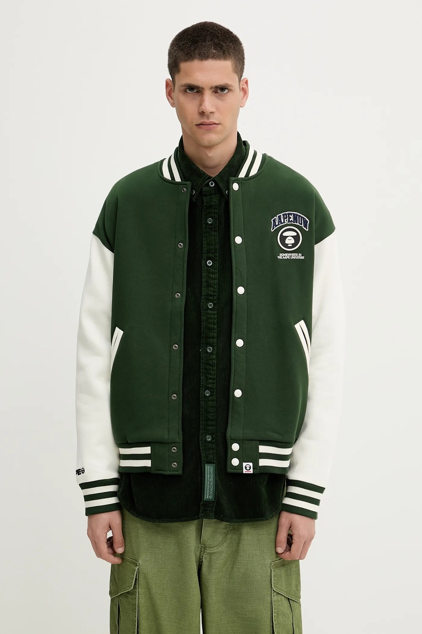 Needles sweatshirt Track Jacket men's green color OT226 at
